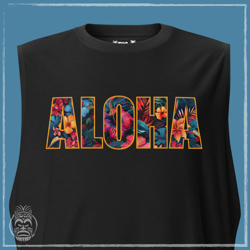 Aloha Tropical Muscle Shirt