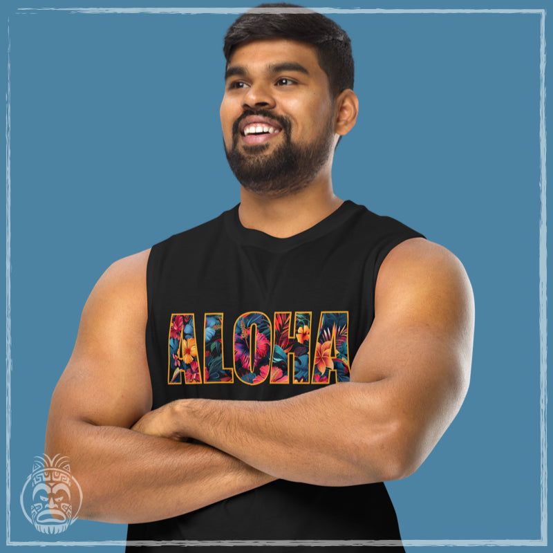 Aloha Tropical Muscle Shirt