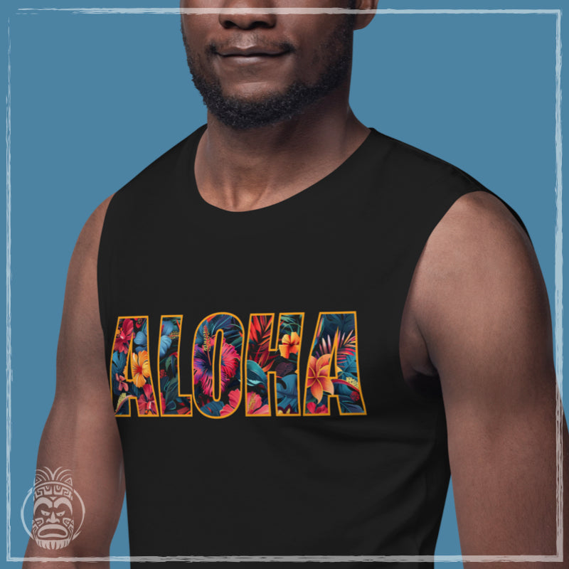 Aloha Tropical Muscle Shirt