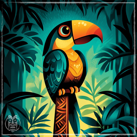 Jungle Serenade Premium Heavyweight Tee