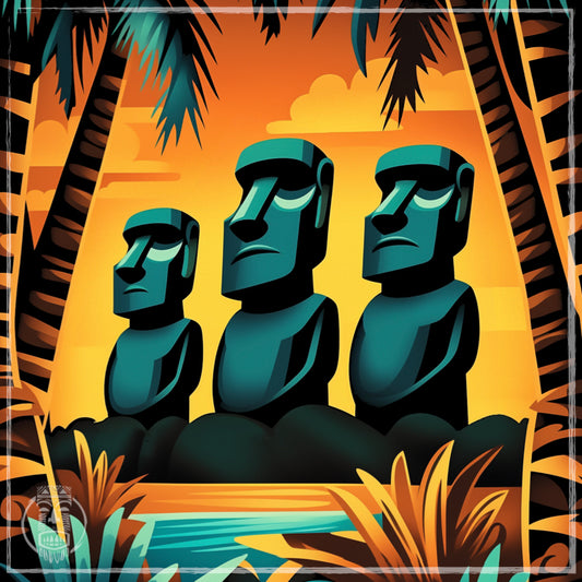 Moai Island Vibes Classic Unisex Tee