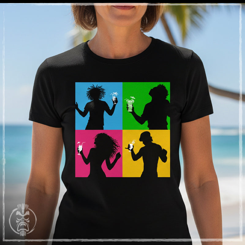 Tiki Time Throwback Tee, Lightweight