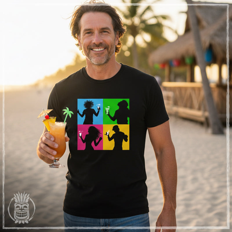 Tiki Time Throwback Tee, Lightweight